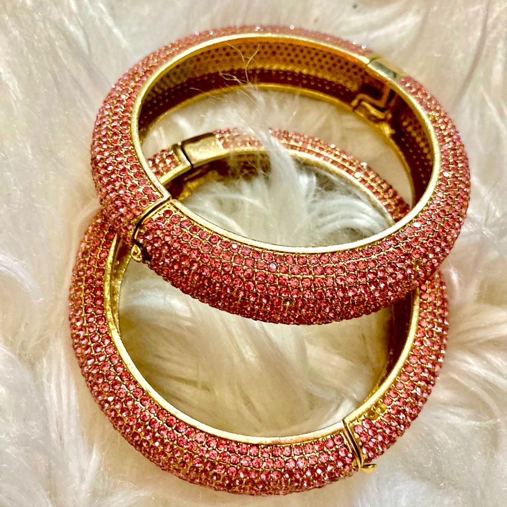 Pink “Bling” Bracelets